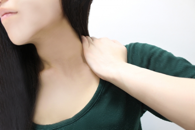 ストレートネック,首,肩,痛み